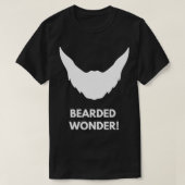 Gedekte baard ventilator 17 t-shirt (Design voorkant)