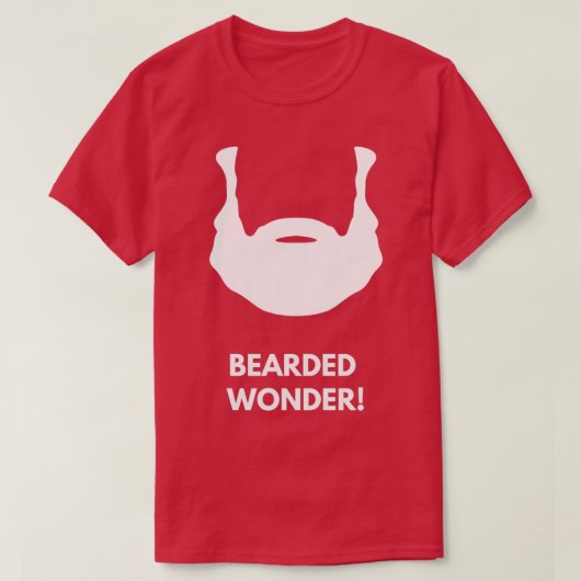 Gedekte baard ventilator 20 t-shirt (Design voorkant)