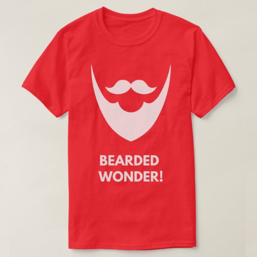 Gedekte baard ventilator 4 t-shirt (Design voorkant)