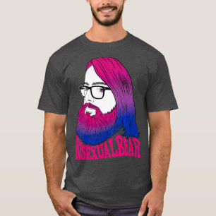 Gedekte biseksuele beer Klassieke TShirt
