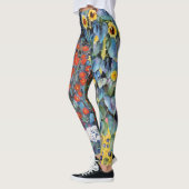 Gedekte bloemen leggings (Links)