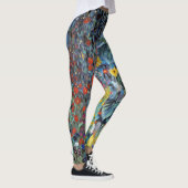 Gedekte bloemen leggings (Rechts)