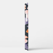 Gedekte bloemen naadloze achtergrondillustratie Case-Mate iPhone case (Achterkant / Rechts)