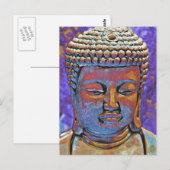 Gedekte Boeddha Briefkaart (Voorkant / Achterkant)