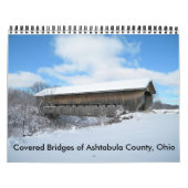 Gedekte Bridge Calendar Kalender (Hoes)
