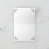 Gedekte Bridge Penn Amish Buggy Hallo Note Card Kaart (Binnen)