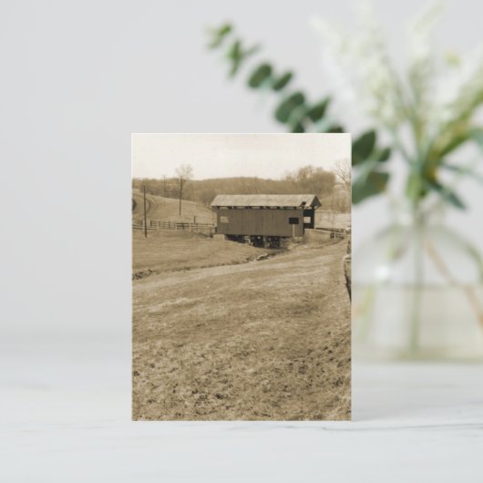  gedekte brug briefkaart (Staand voorkant)