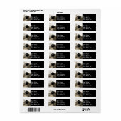  gedekte brug etiket (Full Sheet)