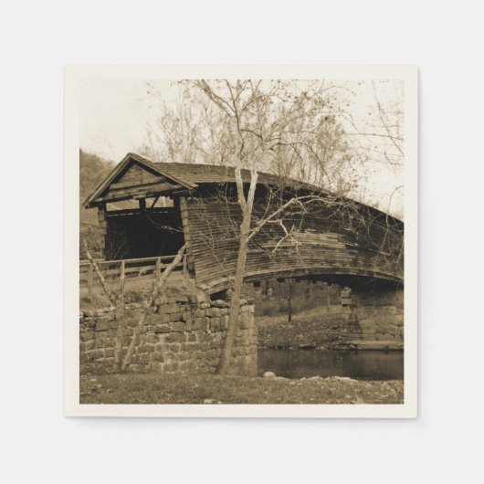 gedekte brug servetten (Voorkant)