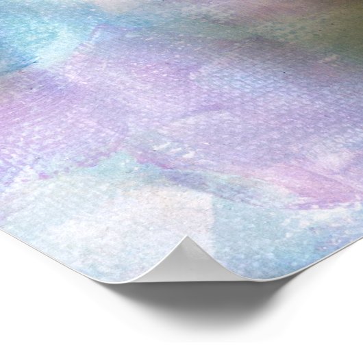 Gedekte Cherry Blossom Poster (Hoek)