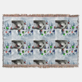 Gedekte Collie Kerstmis Deken