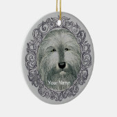  Gedekte Collie ornament van de douanenaam (Rechts)