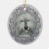  Gedekte Collie ornament van de douanenaam (Links)