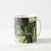 Gedekte Cottages in Jorgus door Vincent van Gogh Koffiemok (Voorkant rechts)