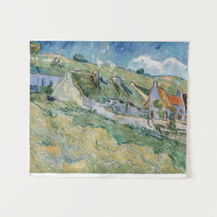 Gedekte Cottages van Vincent van Gogh Wandkleed