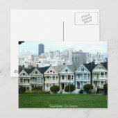 Gedekte dames briefkaart (Voorkant / Achterkant)