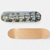 Gedekte dames Houses Steiner Street San Francisco Persoonlijk Skateboard (Horizontaal)