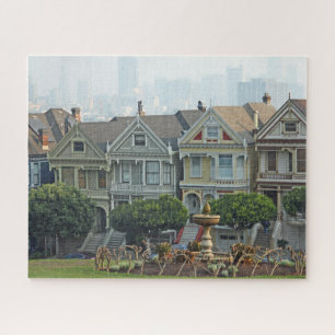 Gedekte dames, San Francisco, Californië Legpuzzel