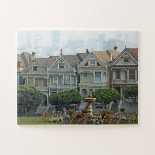 Gedekte dames, San Francisco, Californië Legpuzzel