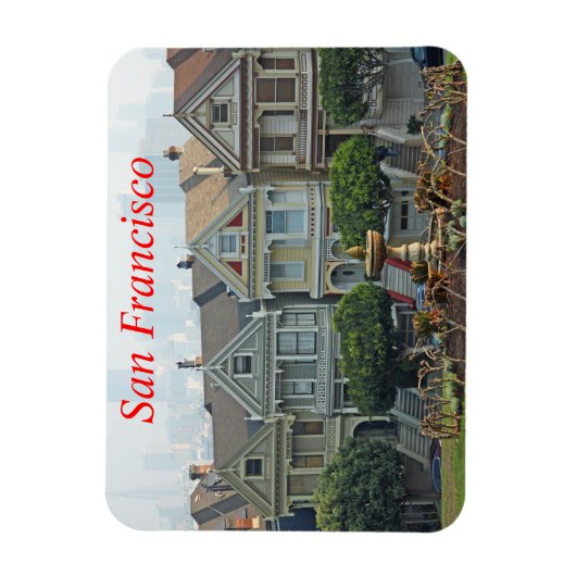 Gedekte dames, San Francisco, Californië Magneet (Verticaal)