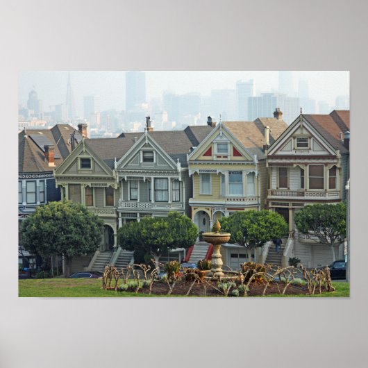 Gedekte dames, San Francisco, Californië Poster (Voorkant)