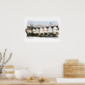 Gedekte dames van de Waterverf San Francisco Poster (Keuken)