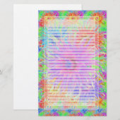 Gedekte dansbakkerij briefpapier (Voorkant / Achterkant)