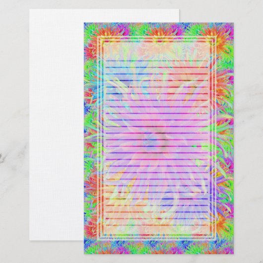 Gedekte dansbakkerij briefpapier (Voorkant / Achterkant)