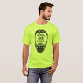 Gedekte Disc Golf Dad T-shirt (Voorkant volledig)
