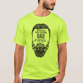 Gedekte Disc Golf Dad T-shirt (Voorkant)