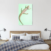 Gedekte draak 2 canvas afdruk (Insitu (Slaapkamer))
