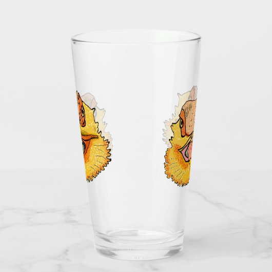 Gedekte draak glas (Links)
