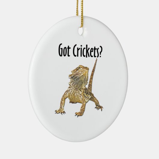 Gedekte draak heeft crickets keramisch ornament (Rechts)