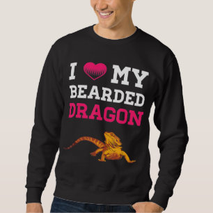 Gedekte draak Ik hou van mijn gedekte draak Mannen Trui