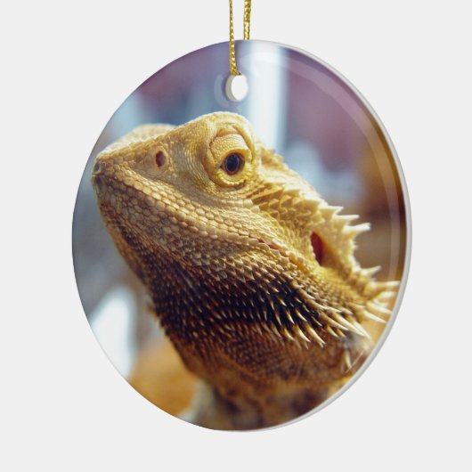 Gedekte draak keramisch ornament (Links)