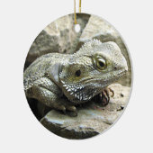 Gedekte draak keramisch ornament (Links)