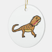 Gedekte draak keramisch ornament (Links)