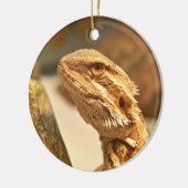 Gedekte draak keramisch ornament (Links)