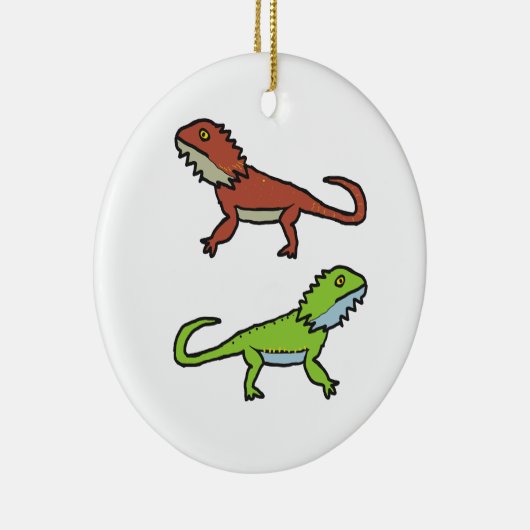 Gedekte draak keramisch ornament (Rechts)