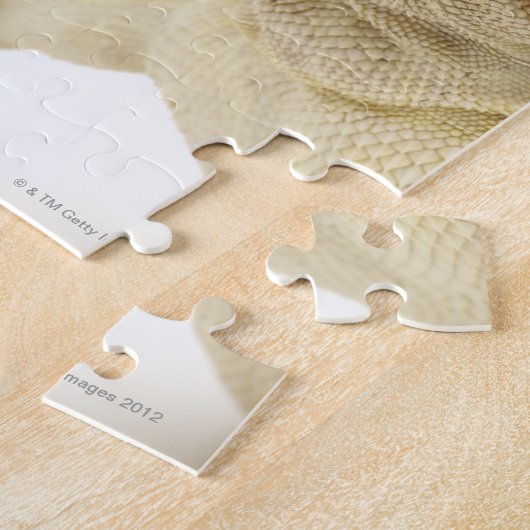 Gedekte draak (Pogona Vitticeps) Legpuzzel (Zijkant)