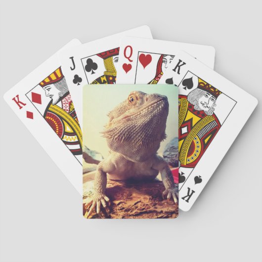 Gedekte draak pokerkaarten (Achterkant)