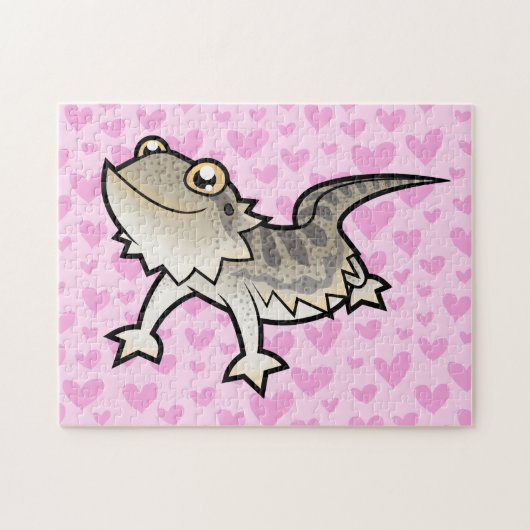 Gedekte draak / Rankin Dragon Love Legpuzzel (Horizontaal)