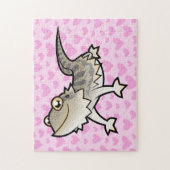 Gedekte draak / Rankin Dragon Love Legpuzzel (Verticaal)