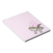 Gedekte draak / Rankin Dragon Love Notitieblok (Schuin)