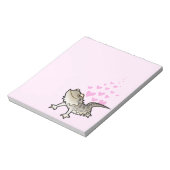 Gedekte draak / Rankin Dragon Love Notitieblok (Linkerzijde)