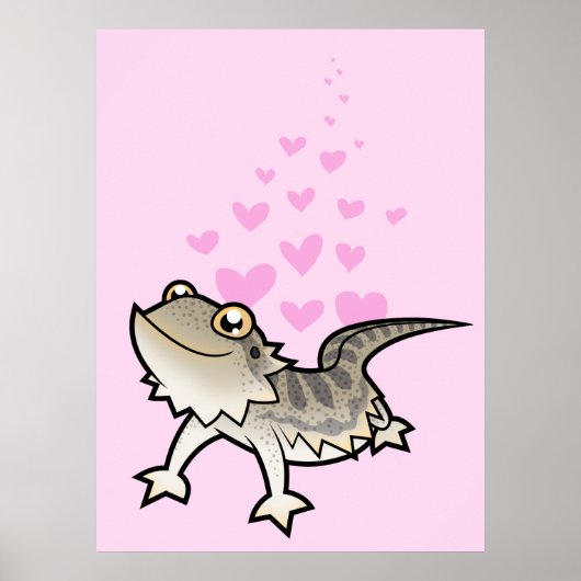 Gedekte draak / Rankin Dragon Love Poster (Voorkant)