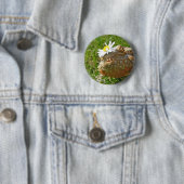Gedekte draak ronde button 5,7 cm (In situ)