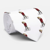 Gedekte draak stropdas (Opgerold)