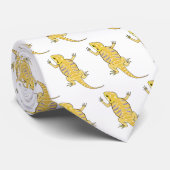 Gedekte draak Stropdas (lichte kleuren) (Opgerold)