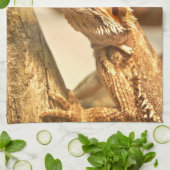 Gedekte draak theedoek (Gevouwen)